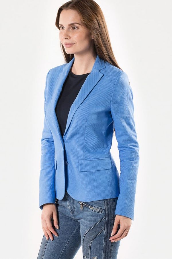 Tommy Hilfiger Blazer - TOMMY HILFIGER MONICA J6 BLAZER blue