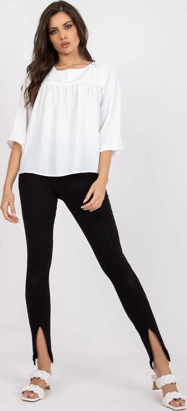 RUE PARIS Blouse-CHA-BZ-1701.29P-white