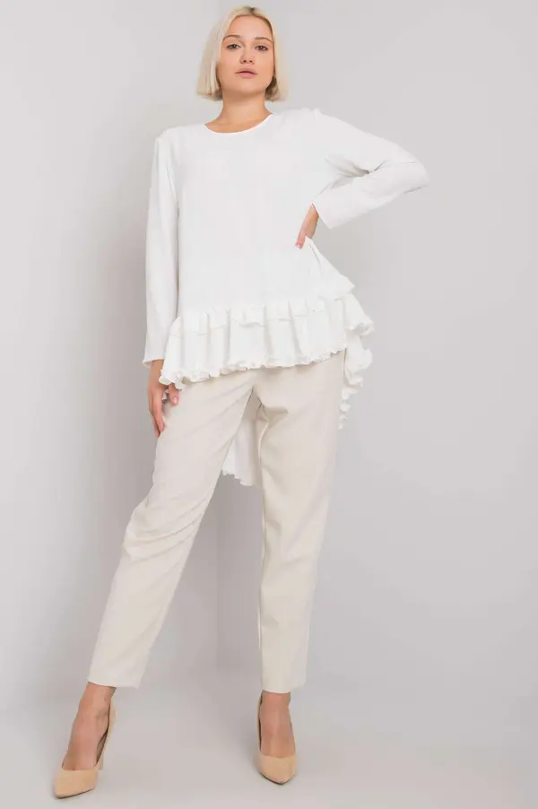 RUE PARIS Blouse-CHA-BZ-1801.47-white