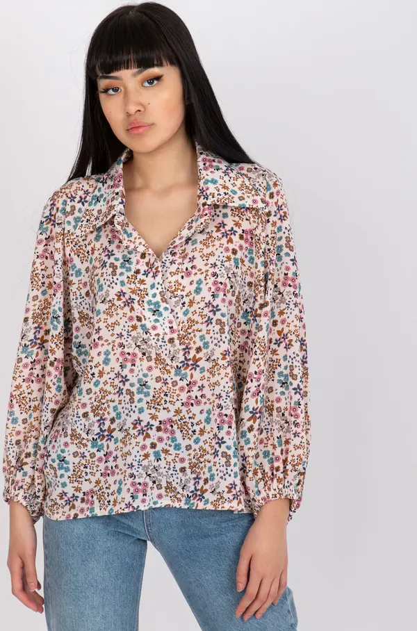 ZULUNA Blouse-CHA-BZ-3303.25-beige