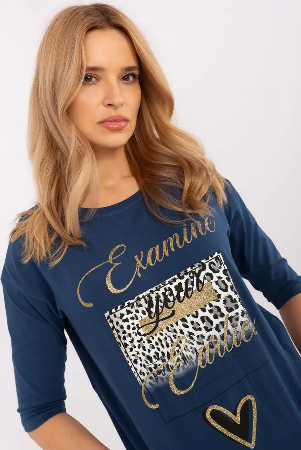 Calimera Blouse-CLM-BZ-0014.42-dark blue