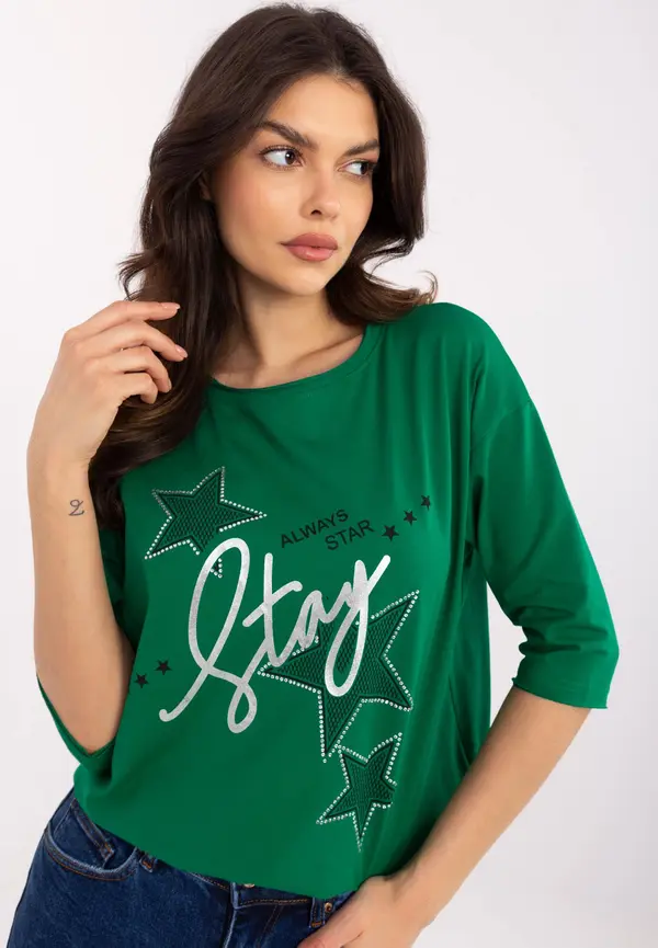 Calimera Blouse-CLM-BZ-0016.84-green
