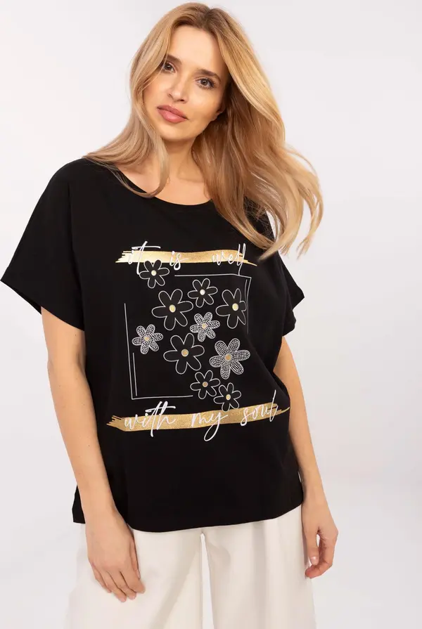 Calimera Blouse-CLM-BZ-0040.34-black