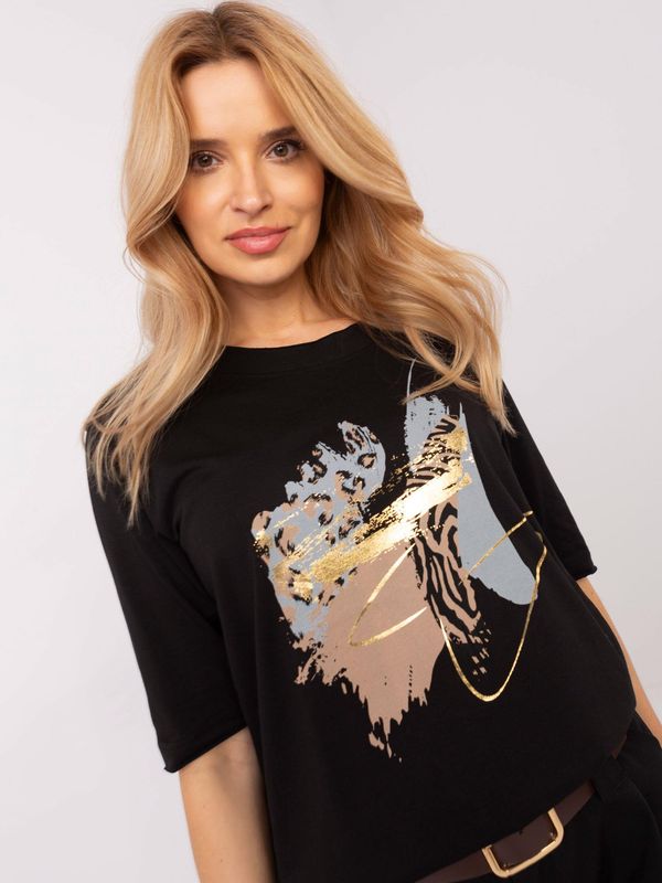 Calimera Blouse-CLM-BZ-0119.36-black