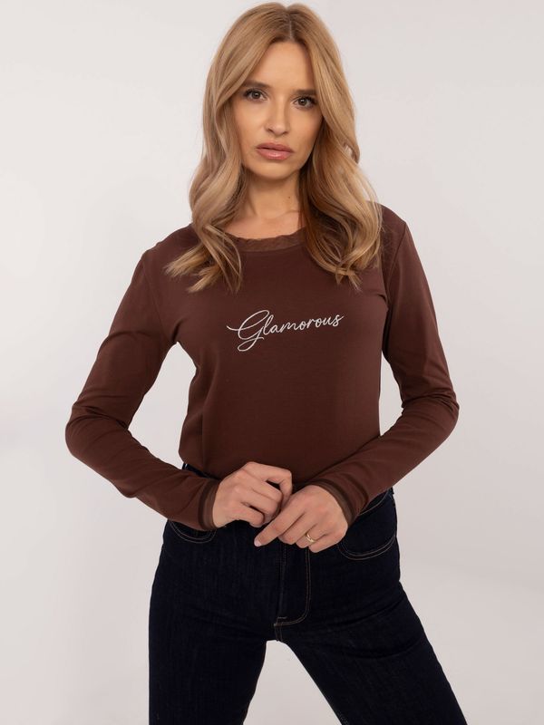 Calimera Blouse-CLM-BZ-1157.13X-brown