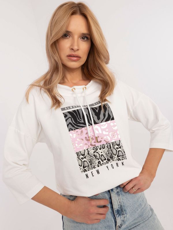 Calimera Blouse-CLM-BZ-1270.39P-ecru