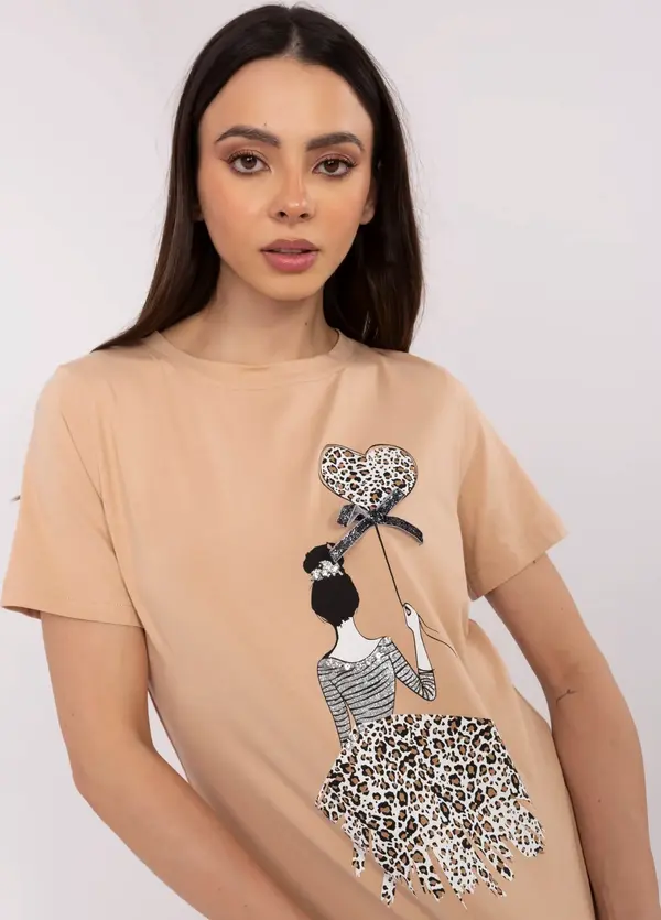 Calimera Blouse-CLM-BZ-1702.89-camel