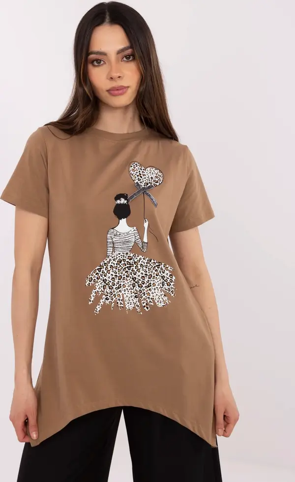 Calimera Blouse-CLM-BZ-1702.89-light brown