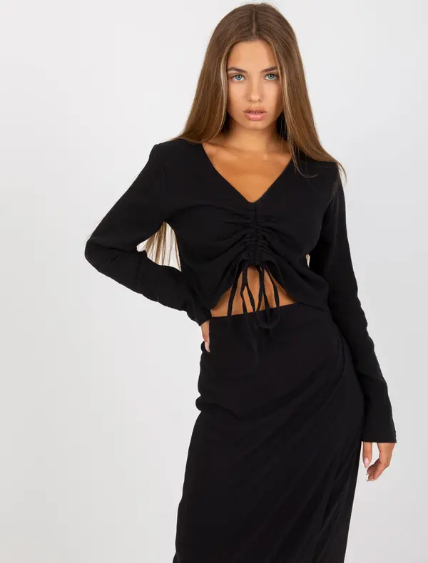 Sublevel Blouse-D70031F11106A6-black