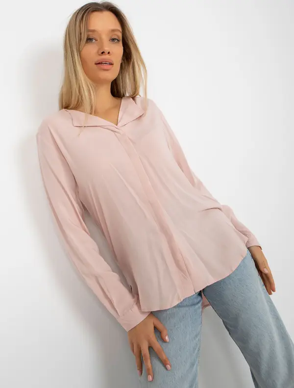 Sublevel Blouse-D73761M10997C-light pink