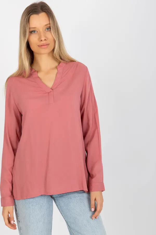 Sublevel Blouse-D73761M11081A-dark pink