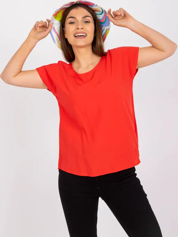 Sublevel Blouse-D73761W10978G-red