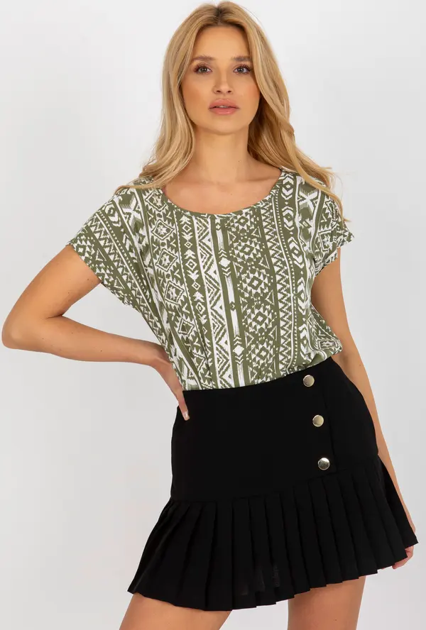 Sublevel Blouse-D73771R10978P-khaki