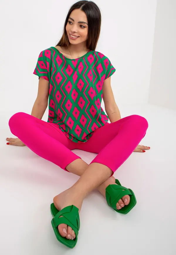 Sublevel Blouse-D73771R10978Q-green