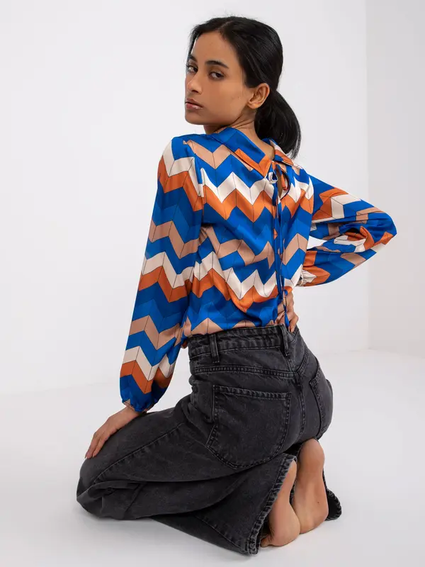 Italy Moda Blouse-DHJ-BZ-12311.49P-dark blue