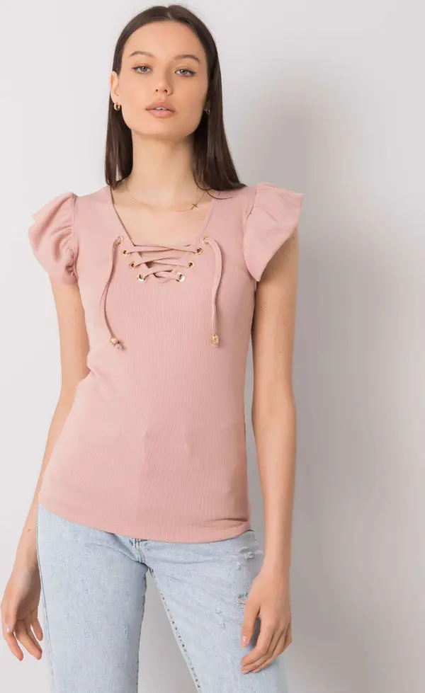 Italy Moda Blouse-DHJ-BZ-13301.34P-light pink