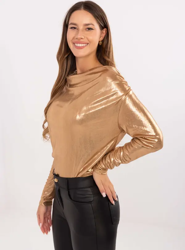 Italy Moda Blouse-DHJ-BZ-15268.30-camel
