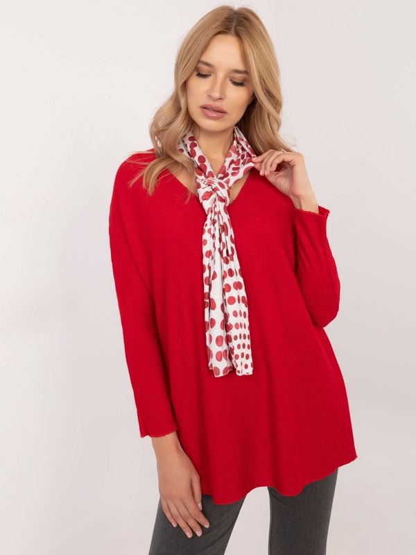 Italy Moda Blouse-DHJ-BZ-19226.91-red