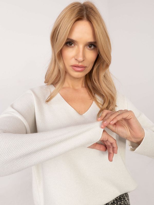 Italy Moda Blouse-DHJ-BZ-19238.26-ecru