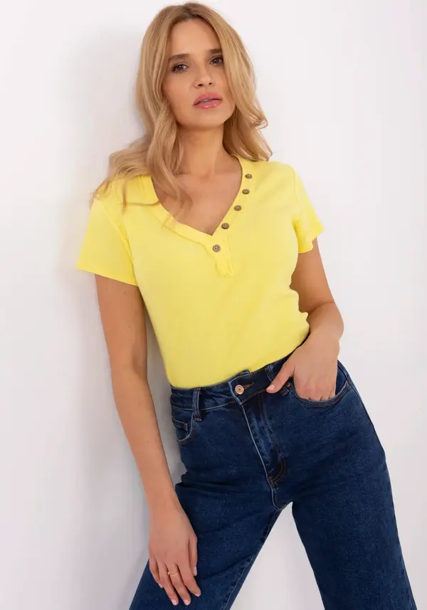 Italy Moda Blouse-DHJ-BZ-25168.00-yellow