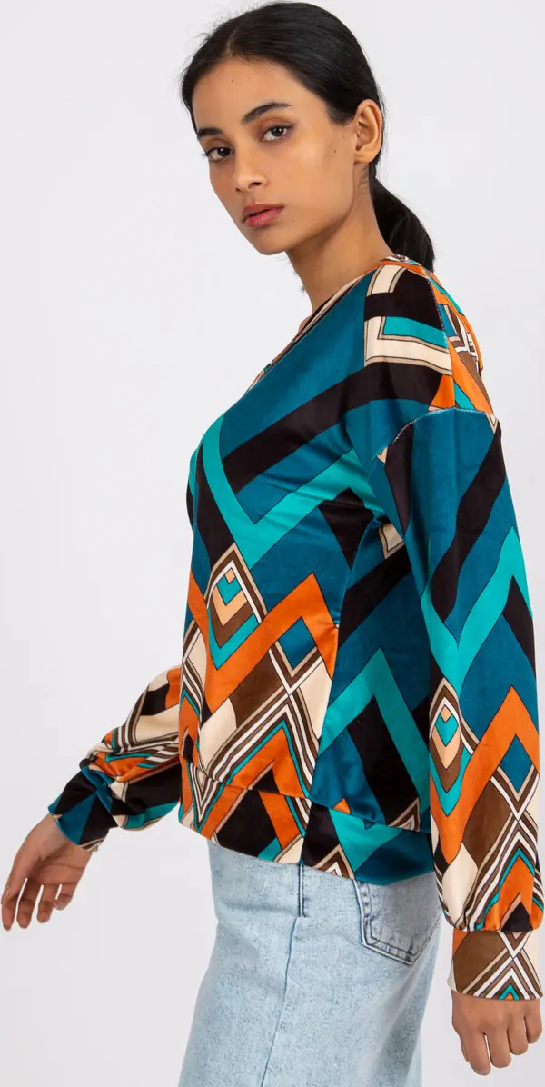 Italy Moda Blouse-DHJ-BZ-6033-1.49P-Sea