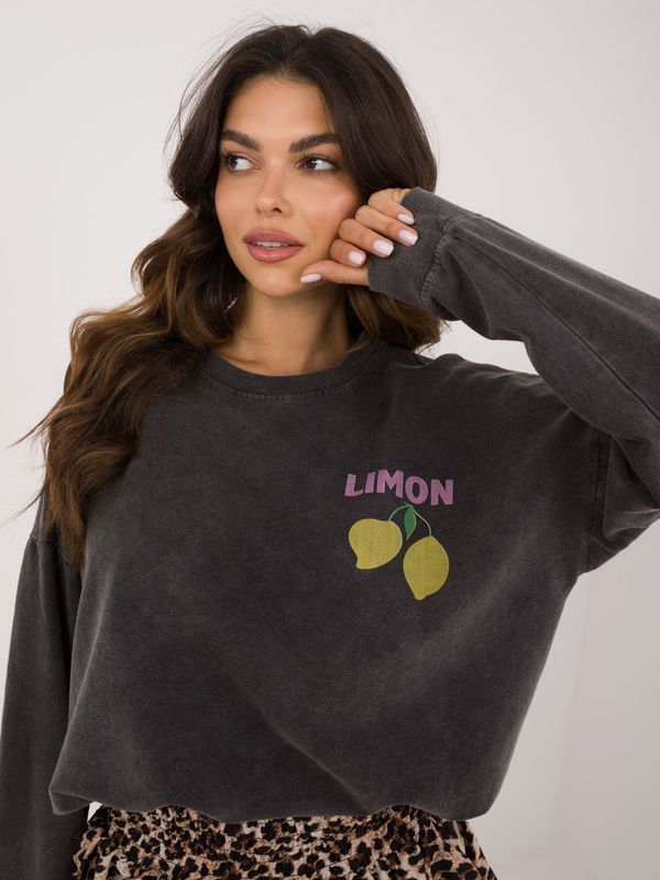 Italy Moda Blouse-DHJ-BZ-8501-2.87-graphite