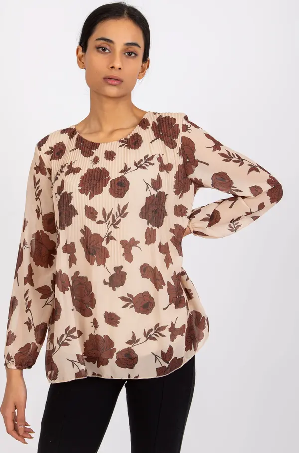 Italy Moda Blouse-DHJ-BZ-8643-1.37P-beige