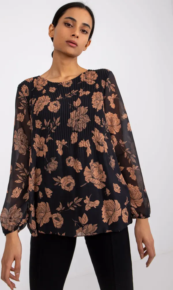 Italy Moda Blouse-DHJ-BZ-8643-1.37P-camel