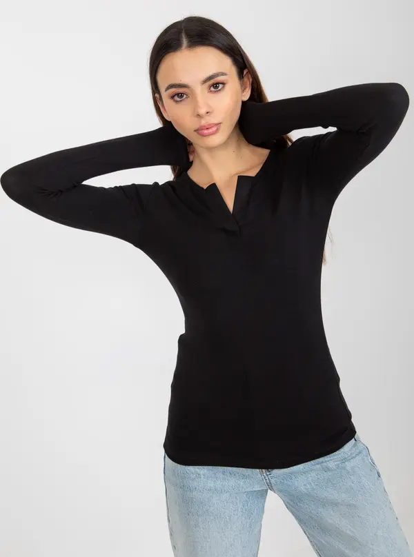 My Red Lips Blouse-EM-BZ-784.33P-black