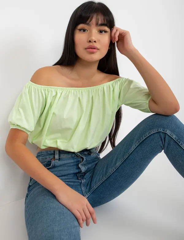 Lily Rose Blouse-EM-BZ-HS-20-257.40X-light green