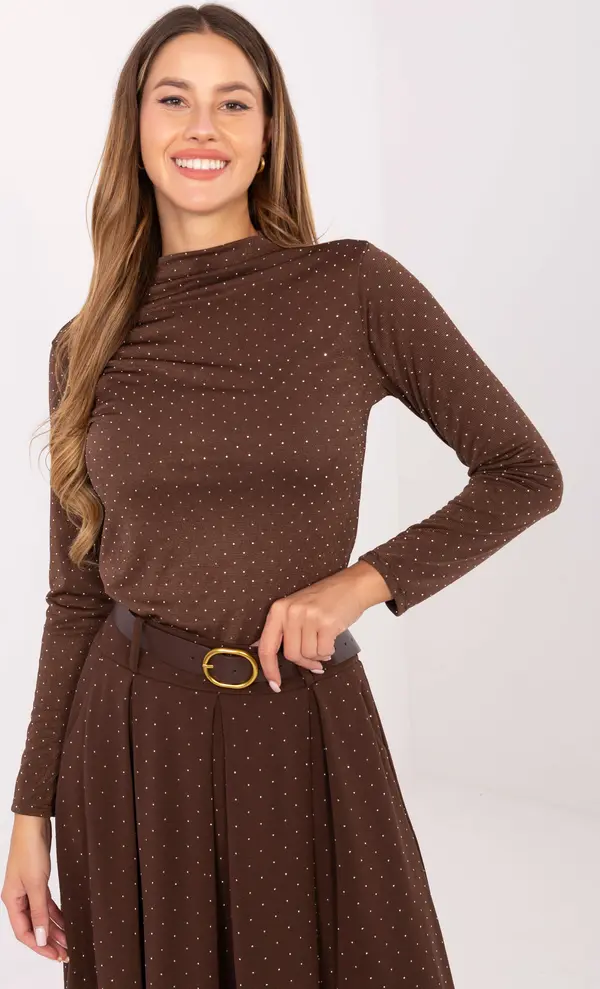 RUE PARIS Blouse-IT-BZ-15368-1.04-brown