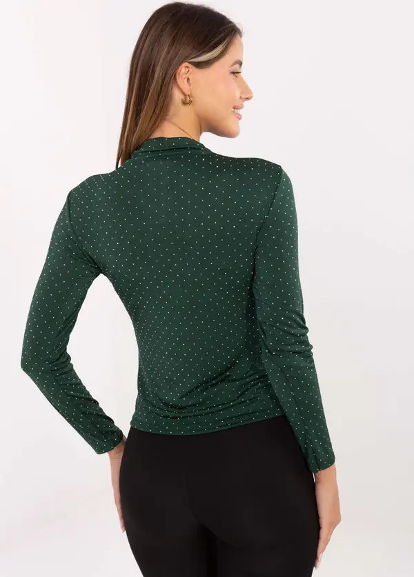 RUE PARIS Blouse-IT-BZ-15368-1.04-dark green