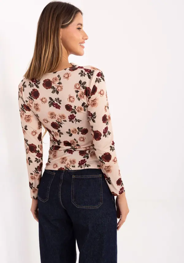 RUE PARIS Blouse-IT-BZ-20315-1.19P-beige