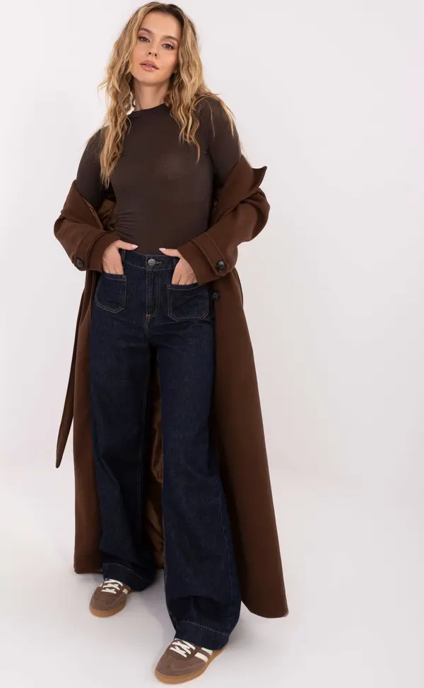 Italy Moda Blouse-IT-BZ-21818.98-brown
