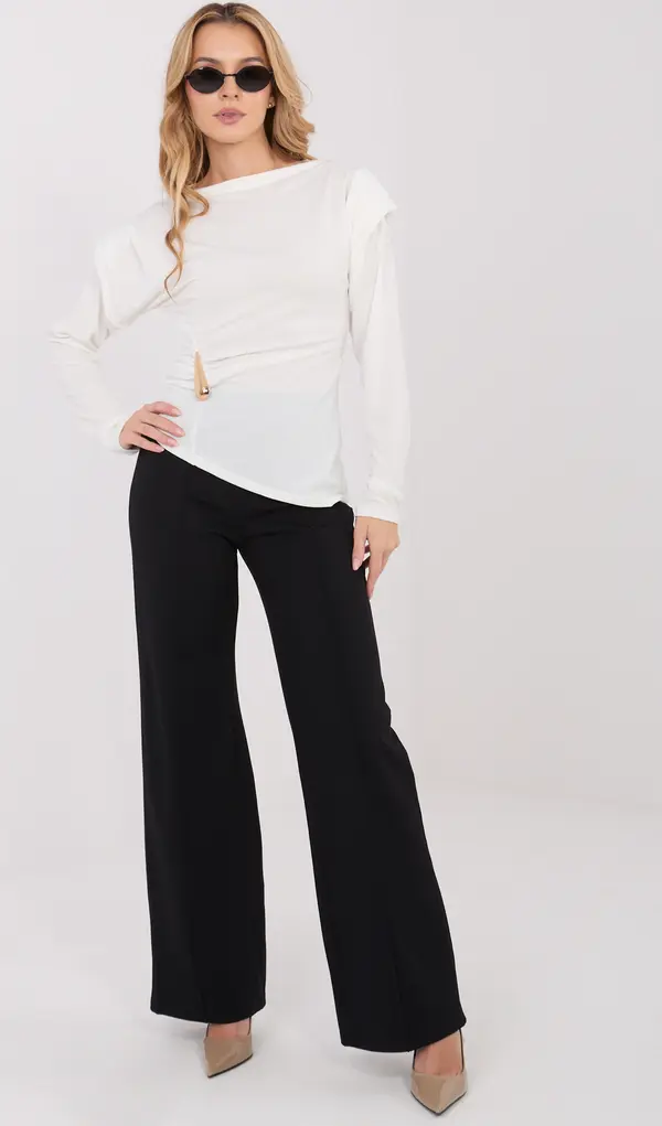 Italy Moda Blouse-IT-BZ-21898.12-ecru