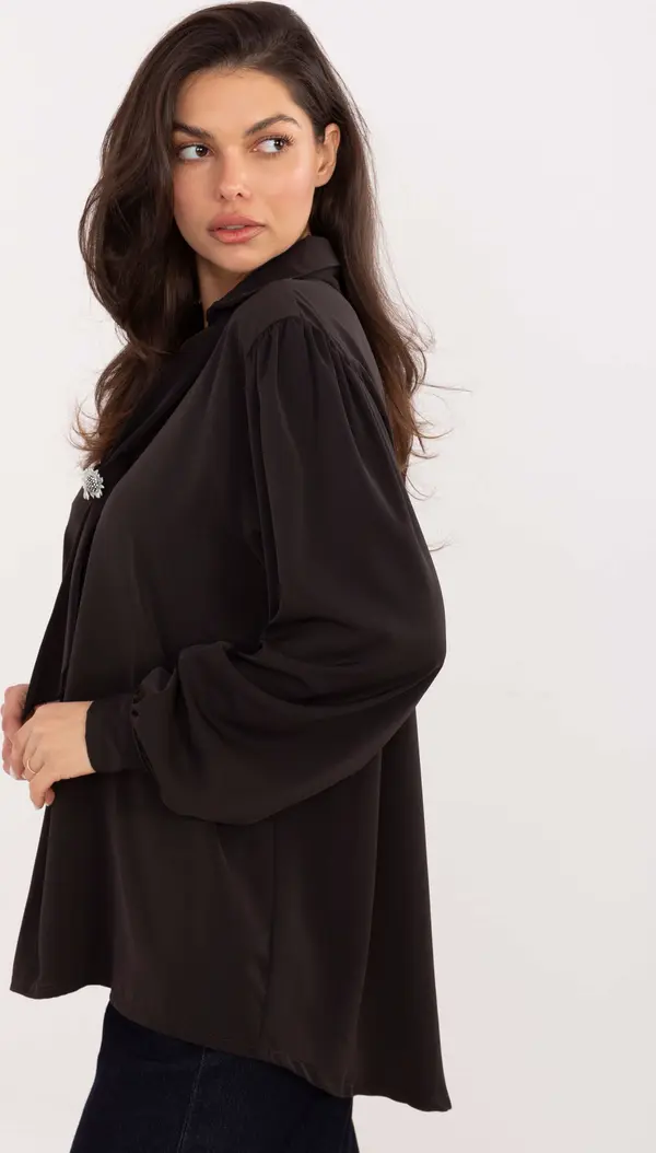 Factory Price Blouse-IT-BZ-28913.17-dark brown