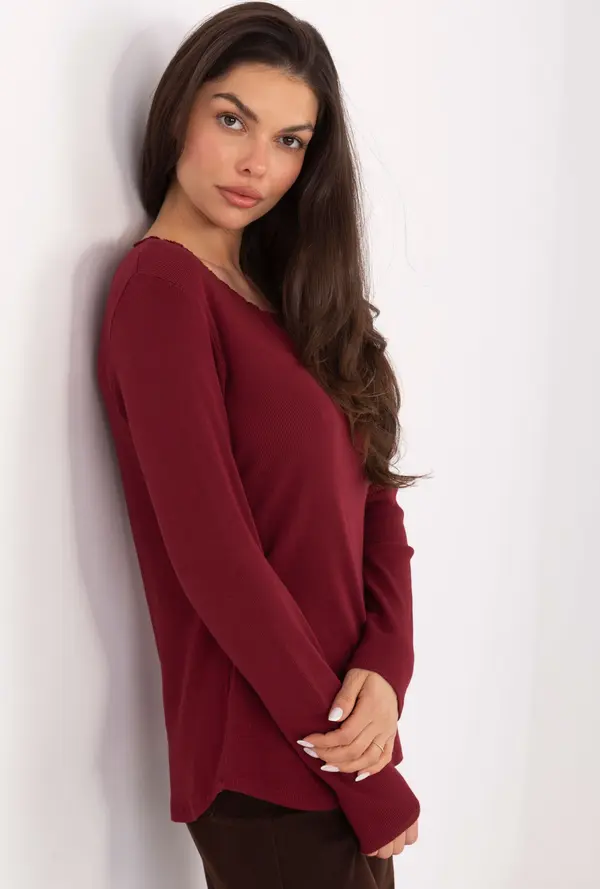 Factory Price Blouse-JM-BZ-2254.80-burgundy