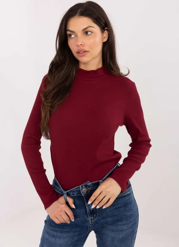 Factory Price Blouse-JM-BZ-3035.64-burgundy