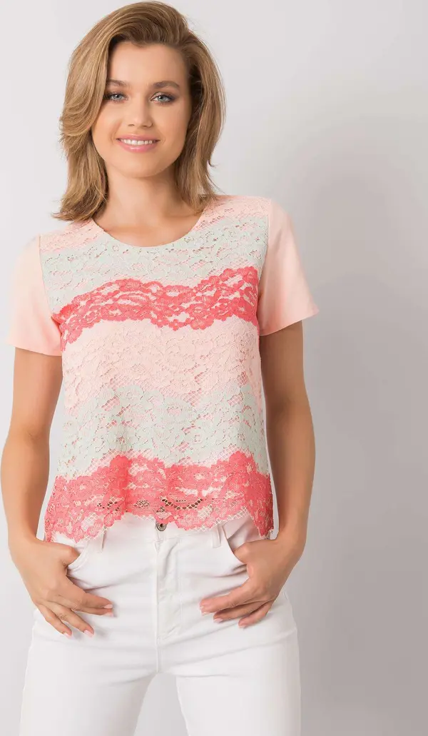 LAKERTA Blouse-LK-BZ-506276.07P-coral