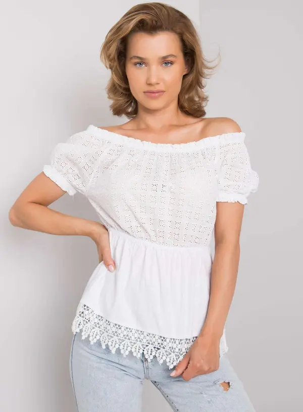 LAKERTA Blouse-LK-BZ-506361.11P-white