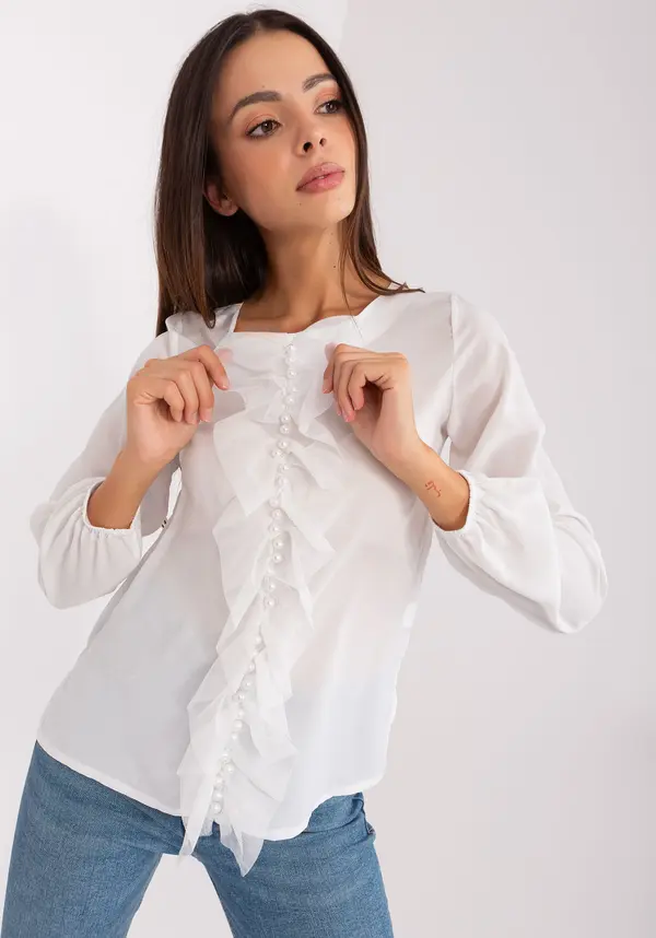 LAKERTA Blouse-LK-BZ-506673.36-ecru