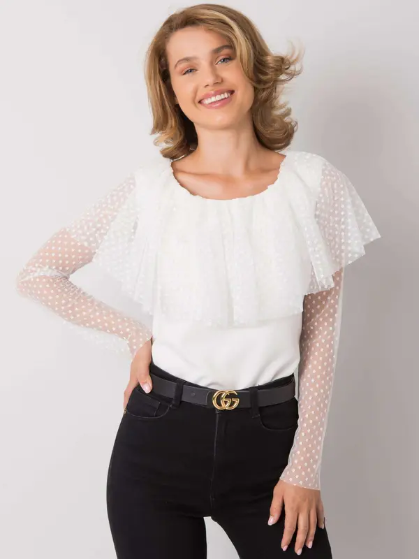 LAKERTA Blouse-LK-BZ-506957.05P-white