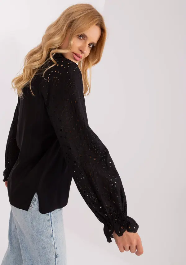 LAKERTA Blouse-LK-BZ-509328.20-black