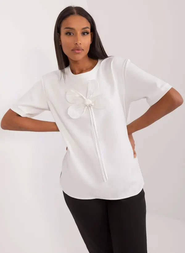 LAKERTA Blouse-LK-BZ-509621.81-ecru