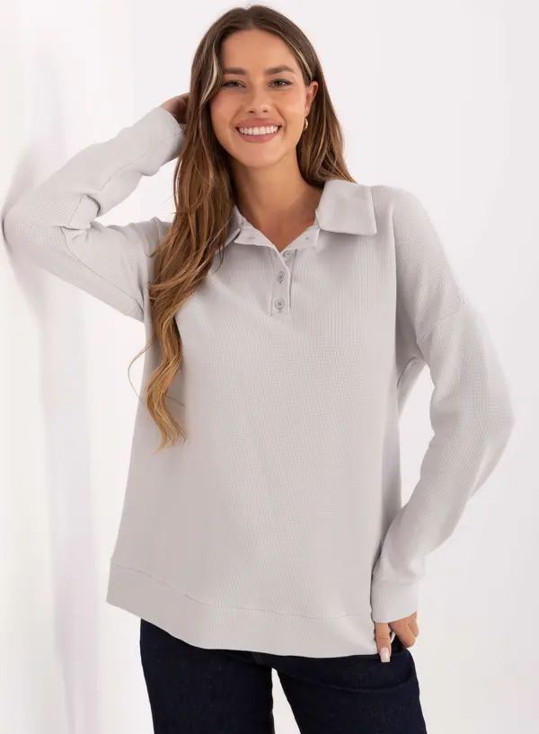 LAKERTA Blouse-LK-BZ-510126.00-light grey