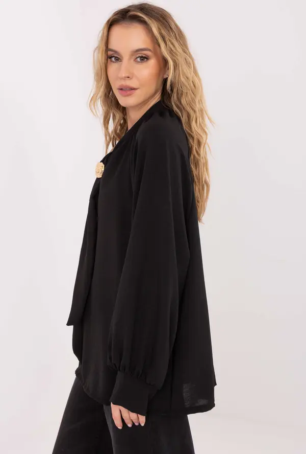 Italy Moda Blouse-MI-BZ-272509.07-black