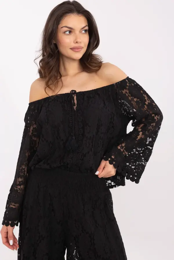 Italy Moda Blouse-MI-BZ-88500.79-black