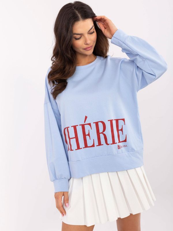 Italy Moda Blouse-MI-BZ-M741.24-light blue