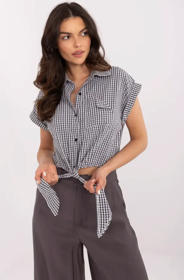 Vinceotto Blouse-NM-BZ-KA-01147.62P-black-white