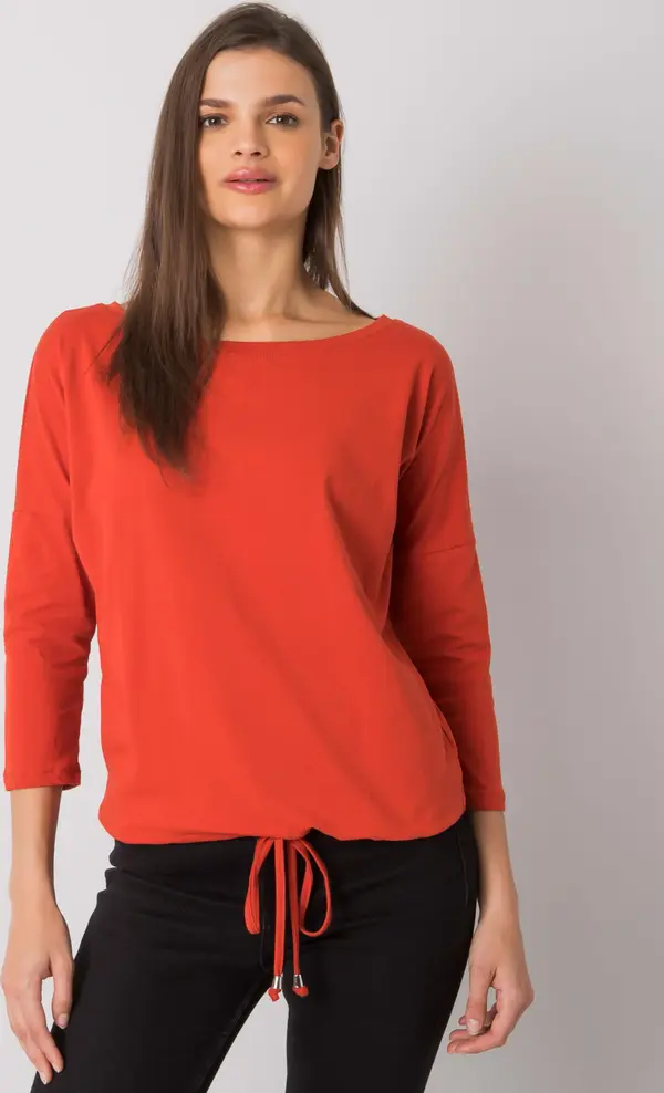BASIC Feel Good Blouse-RV-BZ-4691.37P-dark orange